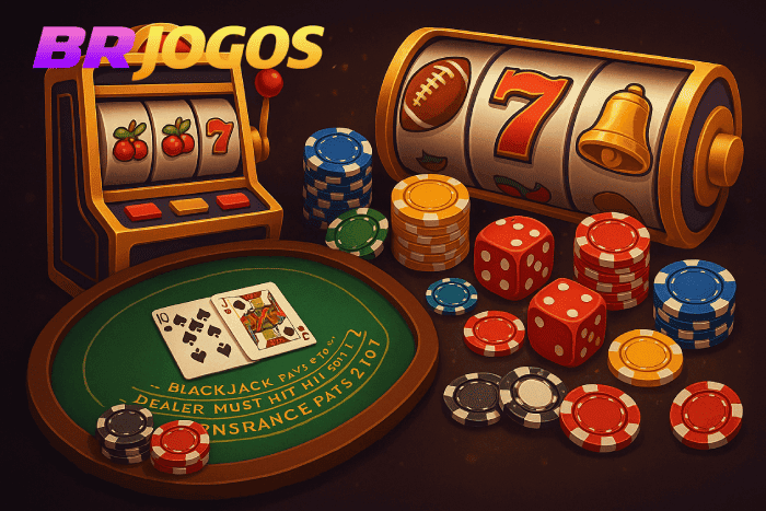 Jogos de caça-níqueis Cassino BRJOGOS online