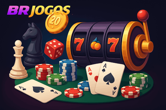 Slots populares Cassino BRJOGOS bônus e diversão
