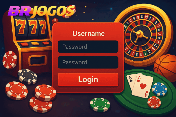 Login Cassino BRJOGOS apostas seguras online